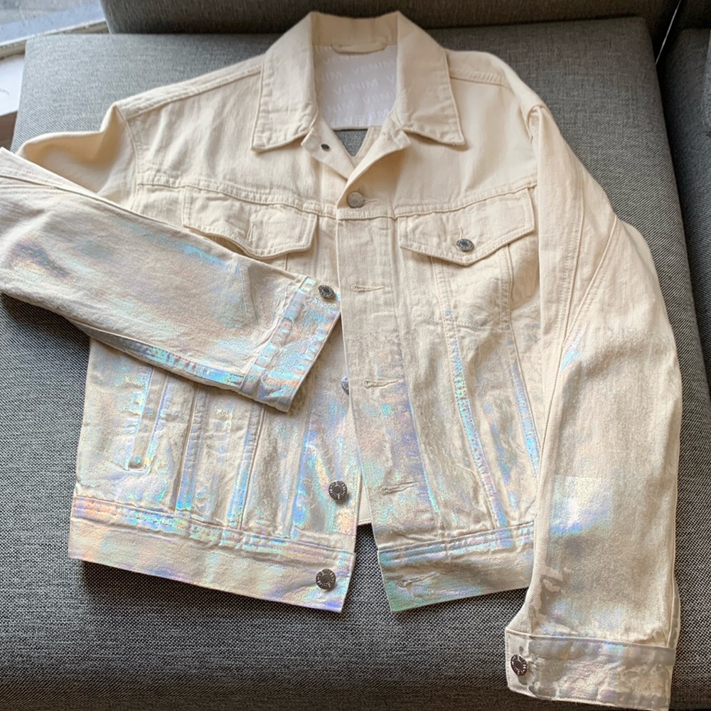 Venim Limited Edition Holographic Denim Jacket